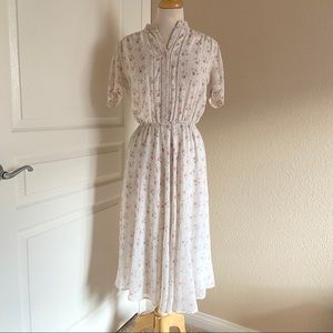 Vintage floral dress